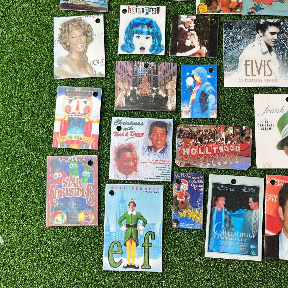 Vintage Lot Christmas Gift Tags and Cards Various Characters Themes - Picture 5 of 7